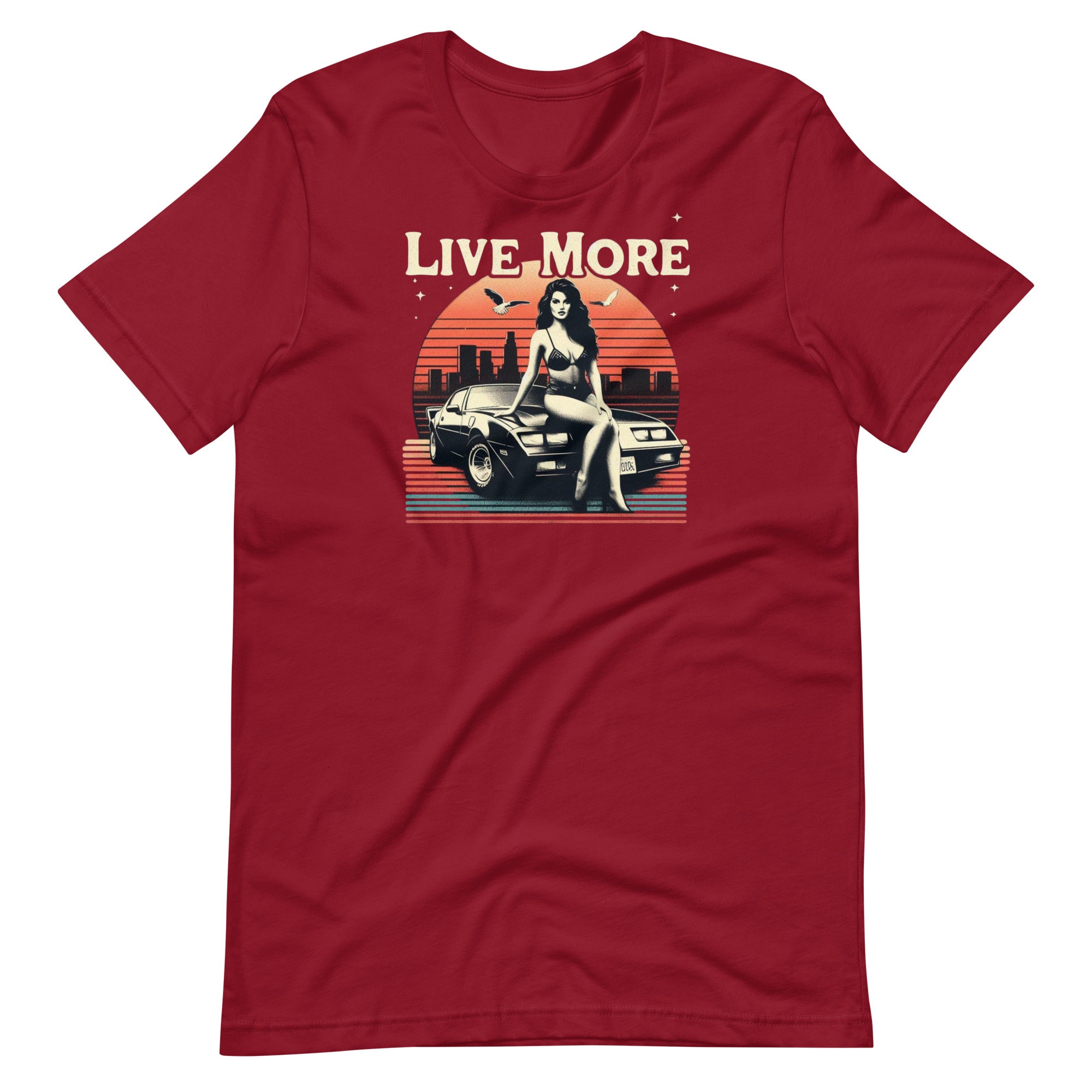 Live More Live Fast Unisex Tshirt