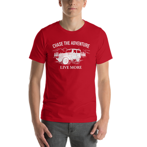 Chase The Adventure Short-Sleeve Unisex Tee - Live More