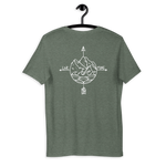 Live More Compass Short-Sleeve Unisex T-Shirt - Live More