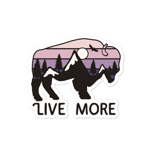Live More Moab Stickers