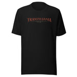 LiveMoreTV Transylvania Tee — Black — front view
