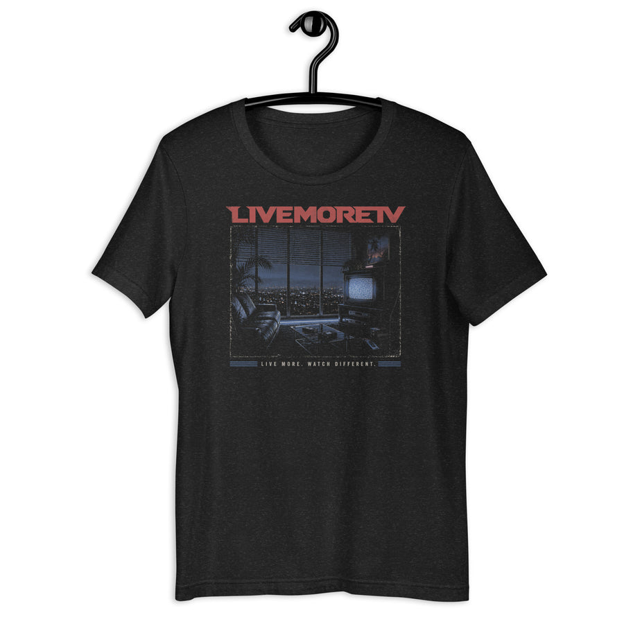 Watch Different Tee in black heather front view