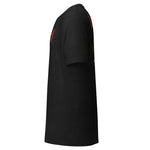 LiveMoreTV Dying to Watch Tee — Black Heather — left-side view