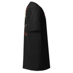 LiveMoreTV Transylvania Tee — Black Heather — right-side view