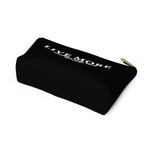 Black Live More Accessory Pouch - Live More