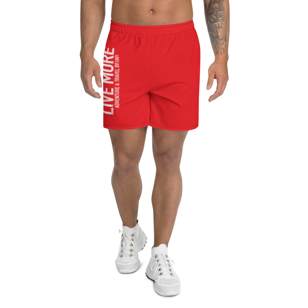 Live More Men s Athletic Long Shorts