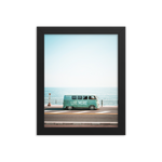 Live More Van Framed Poster