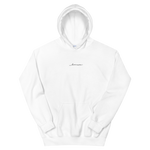 Live More Cursive Embroidered Unisex Hoodie - Live More