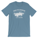 Chase The Adventure Short-Sleeve Unisex Tee - Live More