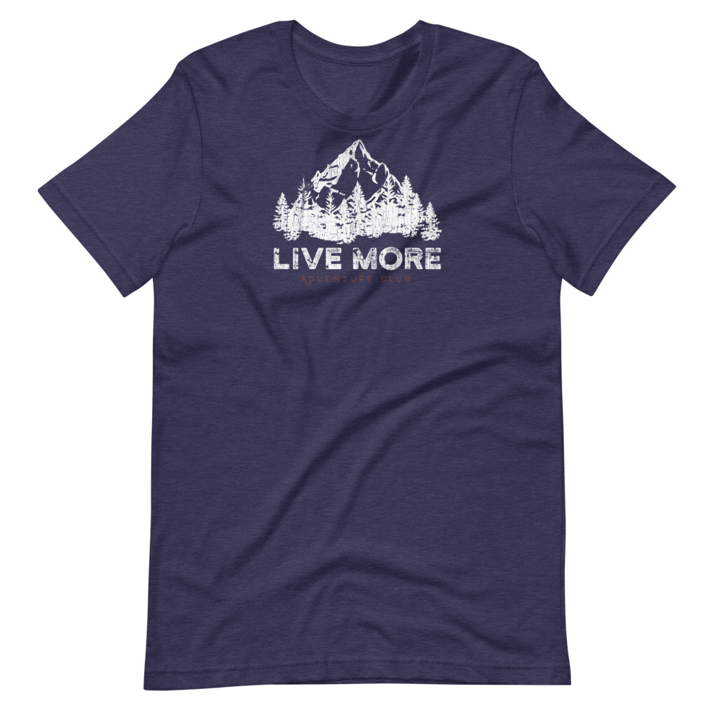 Live More Adventure Club Short-Sleeve Unisex T-Shirt