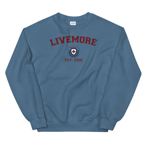 Live More University Unisex Sweatshirt
