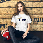 Live More Lite Short-Sleeve Unisex T-Shirt - Live More