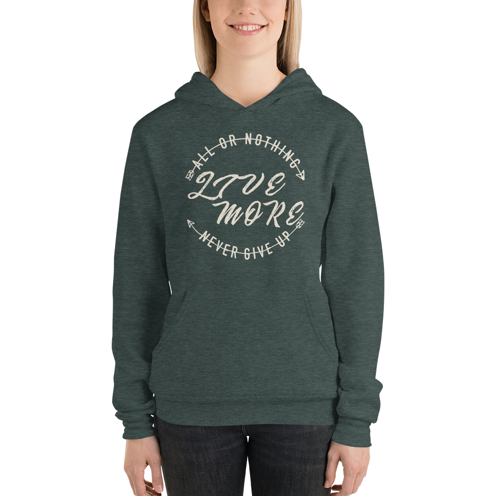 Premium All or Nothing Never Give Up Unisex hoodie