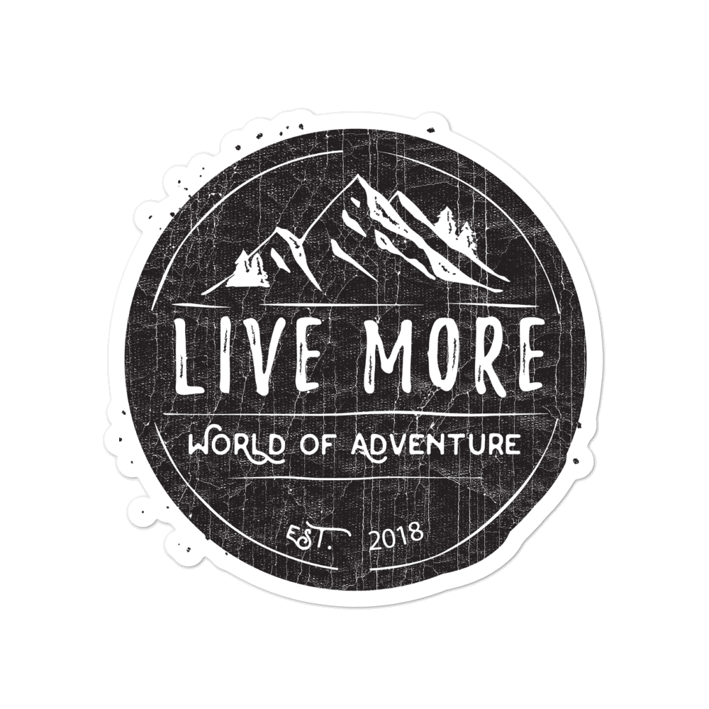 World Of Adventure Sticker