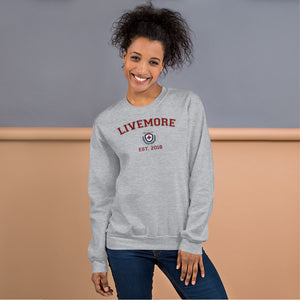 Live More University Unisex Sweatshirt