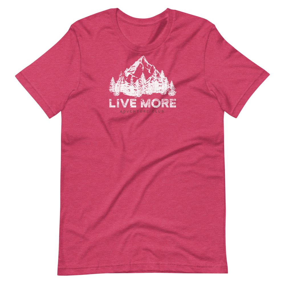 Live More Adventure Club Short-Sleeve Unisex T-Shirt