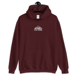 Embroidered Live More Mountain Unisex Hoodie - Live More