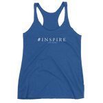 Womens #Inspired Fitness Triblend Tank - Live More