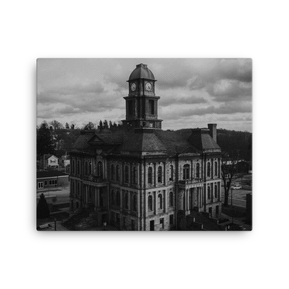 Millersburg Court House Canvas - Live More