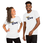 Live More Lite Short-Sleeve Unisex T-Shirt - Live More
