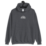 Embroidered Live More Mountain Unisex Hoodie - Live More