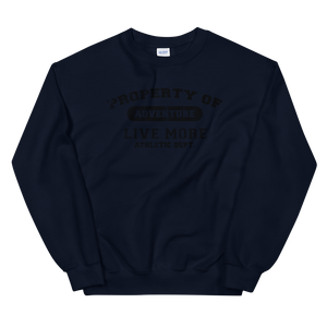 Vintage Live More Athletic Department Sweatshirt